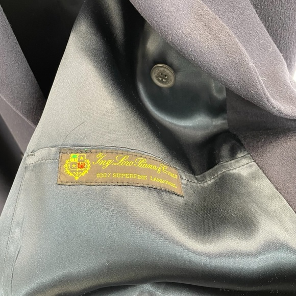 Loro Piana Long Coat 46R Blue - Picture 10 of 16